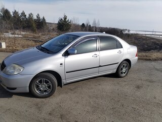2003 Toyota Corolla IX (E120, E130), серебристый, 500000 рублей, вид 1