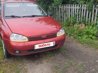 2006 Lada (ВАЗ) Kalina I, красный, 150000 рублей, вид 1