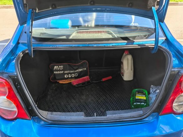 2013 Chevrolet Aveo II, синий, 695000 рублей - вид 10