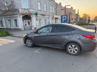 2016 Hyundai Solaris I Рестайлинг, серый, 500000 рублей, вид 4