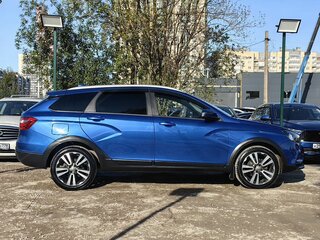 2021 Lada (ВАЗ) Vesta SW Cross I, синий, 1139000 рублей, вид 4