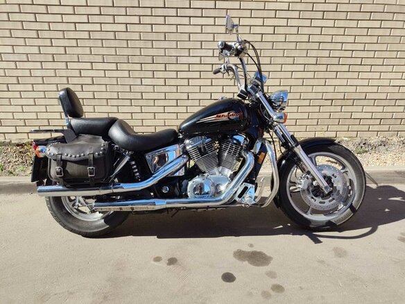 2001 Honda VT 1100, чёрный, 490000 рублей - вид 1