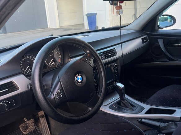 2007 BMW 3 серии 320i V (E90/E91/E92/E93), синий, 750000 рублей - вид 14