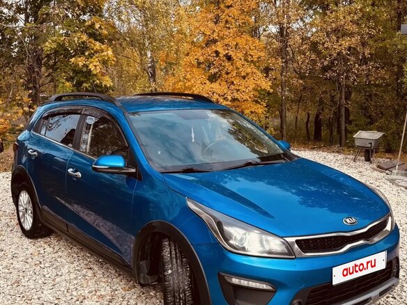 2018 Kia Rio X-Line IV, синий - вид 2