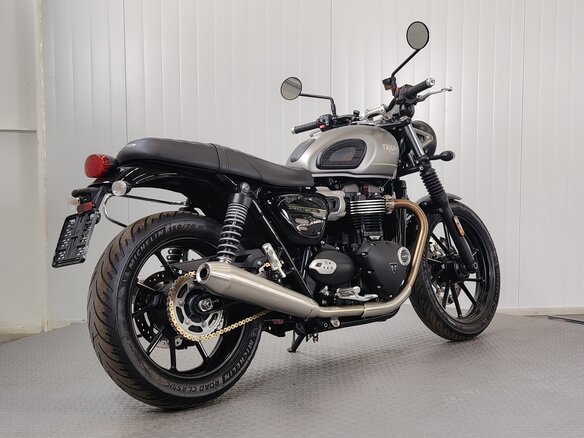 2022 Triumph Speed Twin, серый - вид 7