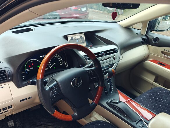2010 Lexus RX 450h III, чёрный, 1980000 рублей - вид 8