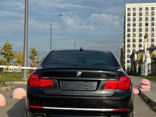 2009 BMW 7 серии 750i xDrive V (F01/F02/F04), чёрный, 1190000 рублей, вид 5