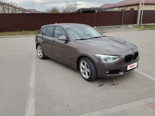 2012 BMW 1 серии 116i II (F20/F21), коричневый, 1240000 рублей, вид 3