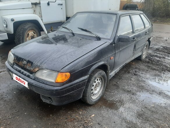 2010 Lada (ВАЗ) 2114, чёрный, 45000 рублей