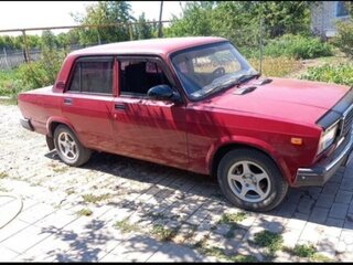2008 Lada (ВАЗ) 2107, пурпурный, 262300 рублей, вид 3