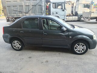 2007 Renault Logan I, серый, 350000 рублей, вид 2