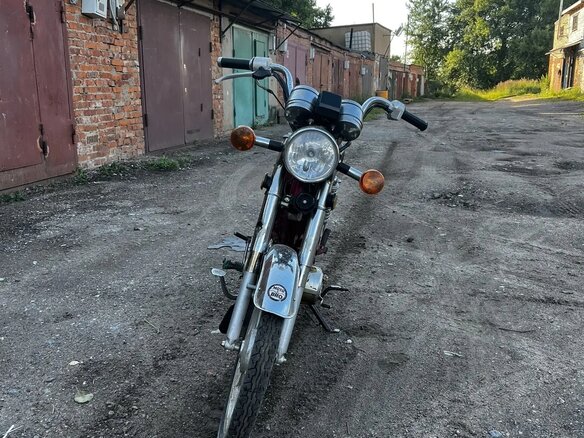 1999 Atlant 50cc, красный, 37000 рублей