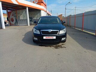 2013 Skoda Octavia II (A5) Рестайлинг, чёрный, 420000 рублей, вид 1