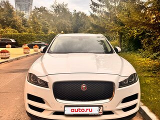2018 Jaguar F-Pace I, белый, 3150000 рублей, вид 4