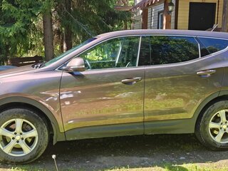 2014 Hyundai Santa Fe III, коричневый, 1840000 рублей, вид 4