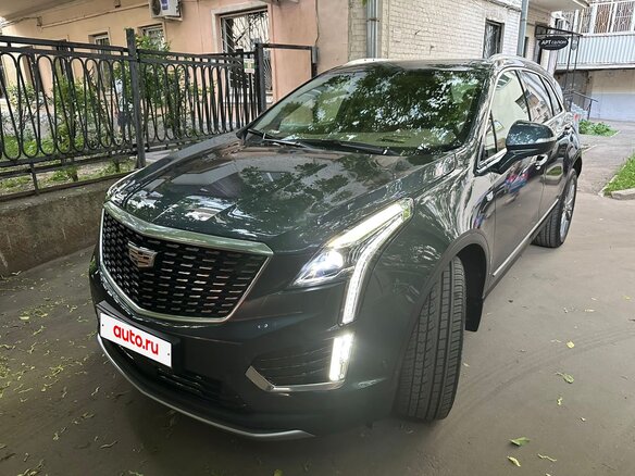 2021 Cadillac XT5 I Рестайлинг, серый, 5150000 рублей
