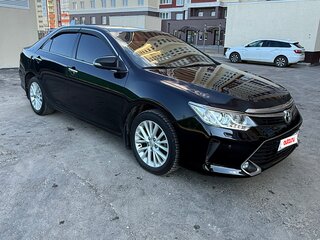 2015 Toyota Camry US Market VII (XV50) Рестайлинг, чёрный, 1550000 рублей, вид 2