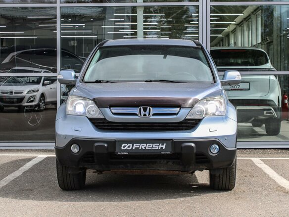 2007 Honda CR-V III, голубой - вид 2