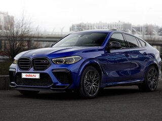 2021 BMW X6 M Competition III (F96), синий, 9900000 рублей, вид 3