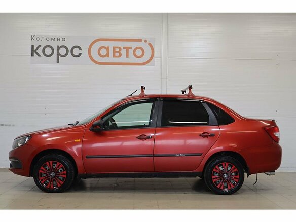 2018 Lada (ВАЗ) Granta I Рестайлинг, красный, 578000 рублей - вид 1