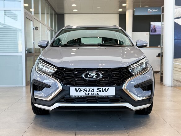 2026 Lada (ВАЗ) Vesta SW Cross I Рестайлинг (NG), серый, 2128000 рублей - вид 2