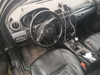 2005 Mazda 3 I (BK), чёрный, 370000 рублей, вид 5