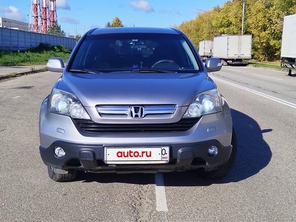 2008 Honda CR-V III, серебристый, 1100000 рублей - вид 1