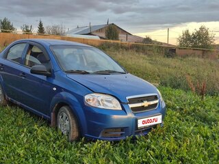 2010 Chevrolet Aveo I Рестайлинг, синий, 350000 рублей, вид 2