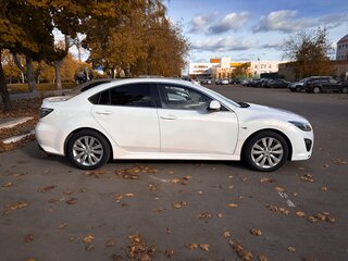 2011 Mazda 6 II (GH) Рестайлинг, белый, 925000 рублей, вид 4