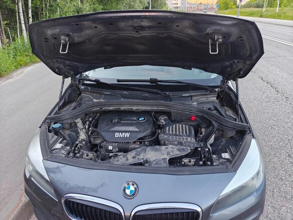 2017 BMW 2 серии Active Tourer 218i F45, серый, 1400000 рублей - вид 4