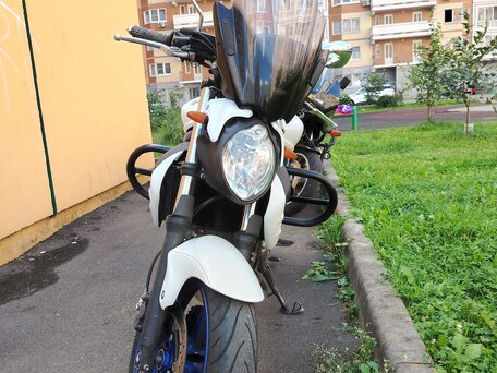 2012 Suzuki SFV 400 Gladius, синий, 360000 рублей, вид 5