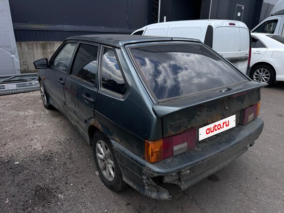 2010 Lada (ВАЗ) 2114, зелёный - вид 2
