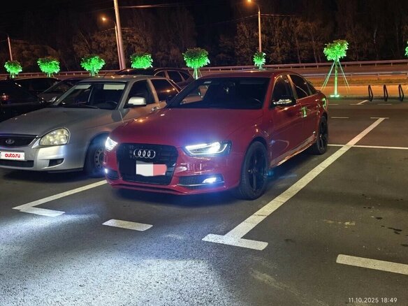 2014 Audi A4 IV (B8) Рестайлинг, красный, 1800000 рублей - вид 17