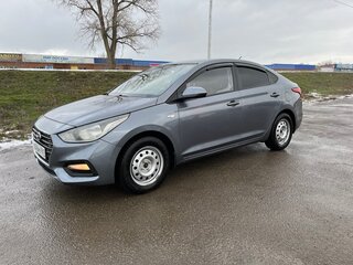 2019 Hyundai Solaris II, серый, 1290000 рублей, вид 1