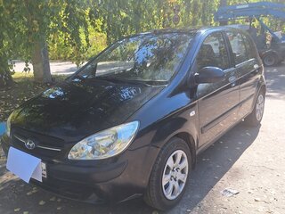 2008 Hyundai Getz I Рестайлинг, чёрный, 507000 рублей, вид 1