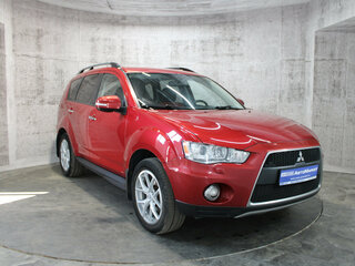 2012 Mitsubishi Outlander II Рестайлинг, красный, 1164000 рублей, вид 3