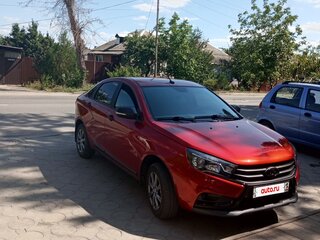 2019 Lada (ВАЗ) Vesta I, красный, 1050000 рублей, вид 2