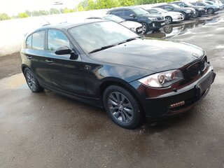 2008 BMW 1 серии 118i I (E81/E82/E87/E88) Рестайлинг, чёрный, 699000 рублей, вид 2