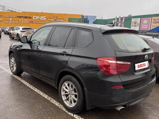 2012 BMW X3 20i xDrive II (F25), чёрный, 1290000 рублей, вид 4