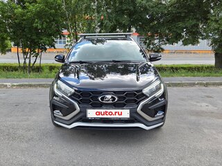 2024 Lada (ВАЗ) Vesta SW Cross I Рестайлинг (NG), чёрный, 1475000 рублей, вид 2