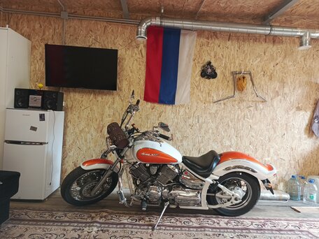 2001 Yamaha XVS1100, белый, 590000 рублей, вид 3