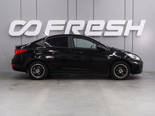 2011 Hyundai Solaris I, чёрный, 799000 рублей, вид 5