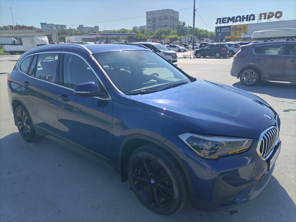 2020 BMW X1 Long 20Li sDrive II (F48) Рестайлинг, синий, 3300000 рублей
