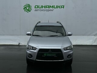 2011 Mitsubishi Outlander II Рестайлинг, серебристый, 799000 рублей, вид 2