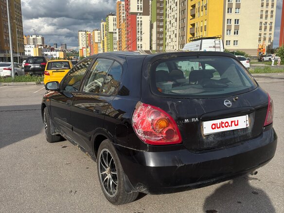 2004 Nissan Almera II (N16) Рестайлинг, чёрный, 210000 рублей - вид 5
