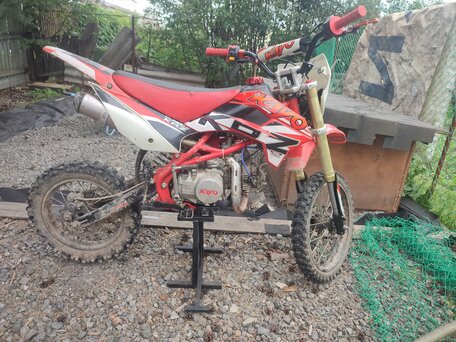 2016 Kayo Basic TT140, красный, 66000 рублей, вид 3