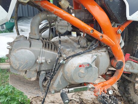 2025 Kayo Basic TT125, оранжевый, 100000 рублей, вид 4