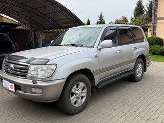 2007 Toyota Land Cruiser 100 Series Рестайлинг 2, серебристый, 3250000 рублей, вид 1