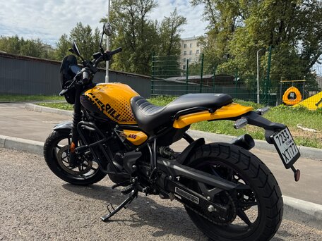 2025 Royal Enfield Guerrilla 450, жёлтый, 440000 рублей, вид 3