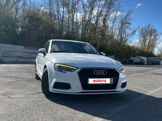 2018 Audi A3 III (8V) Рестайлинг, белый, 1650000 рублей, вид 4